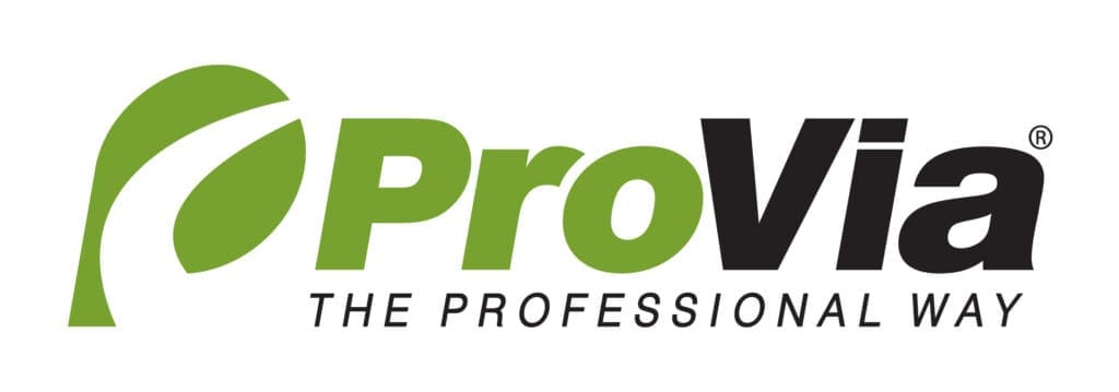 The home exterior manufacturing company ProVia's logo, which showcases our Provia Dealer status.